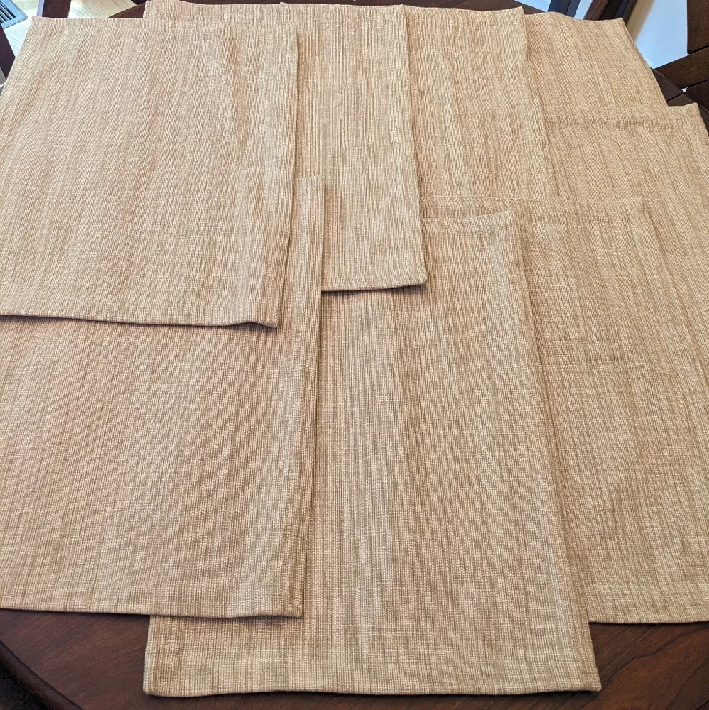 8 Crate & Barrel 100% Cotton Placemats
